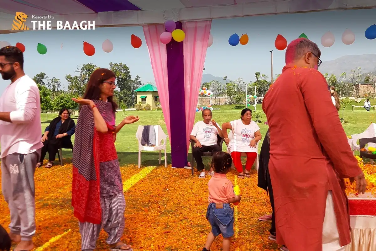 A Colorful Getaway: Holi Celebration in Jim Corbett Amidst Nature